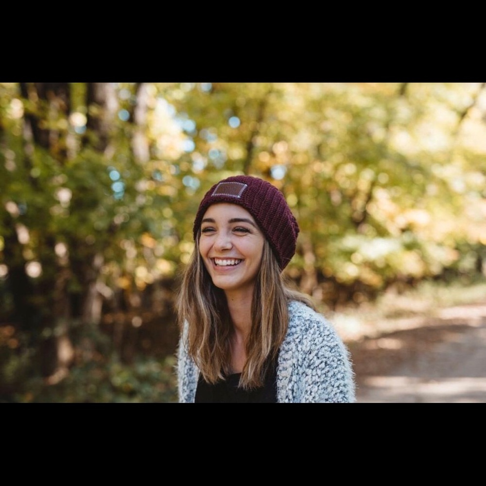 Love Your Melon Burgundy Beanie ❣️